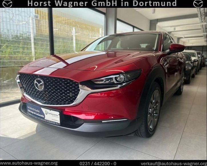 Rot Gebraucht 2021 Mazda CX-30 Selection SUV | 23.349 € (Fairer Preis) - Bild 1/4