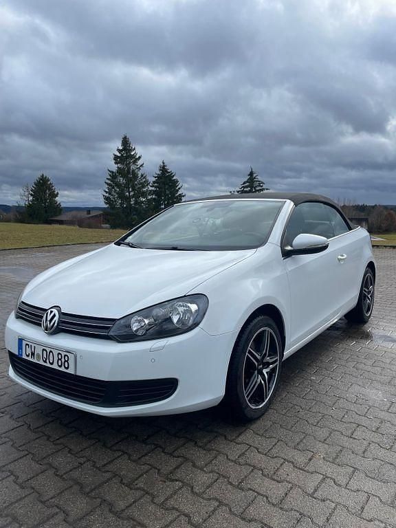Gebraucht VW Golf Cabriolet 105 PS (77 kW) 2015 Weiß Cabrio