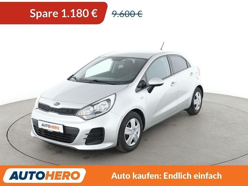 Grau Gebraucht 2017 Kia Rio Kleinwagen | 8.420 € (Fairer Preis) - Bild 1/3