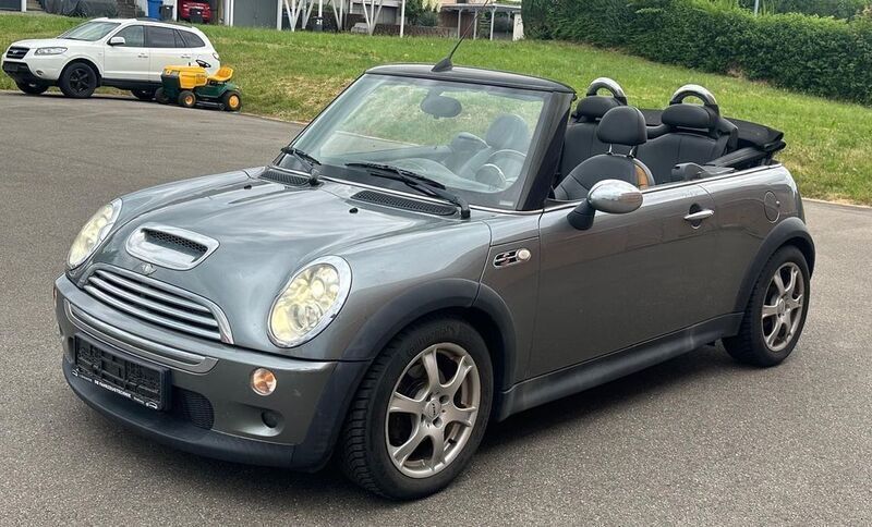 Silber Gebraucht 2008 Mini Cooper S Cabriolet Cabrio | 2.250 € - Bild 1/4