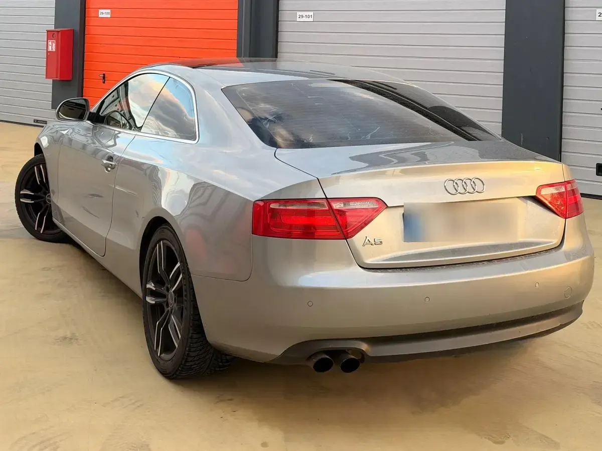 Gebraucht Audi A5 2008 Blau Coupé