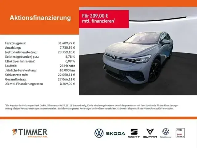 Occasion VW ID.5 Pro Performance 150 kW (204 ch) 2023 Gris SUV
