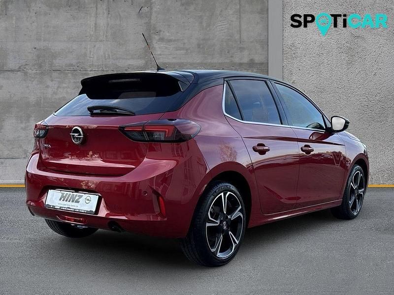 Usata Opel Corsa Elegance 101 CV (74 kW) 2020 Rosso Utilitaria