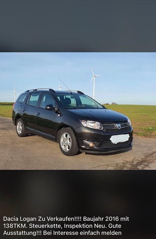 Schwarz Gebraucht 2016 Dacia Logan MCV Kombi | 4.999 € (Guter Preis) - Bild 1/4