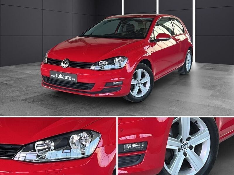 Rot Gebraucht 2016 VW Golf VII Limousine | 10.900 € (Fairer Preis) - Bild 1/4