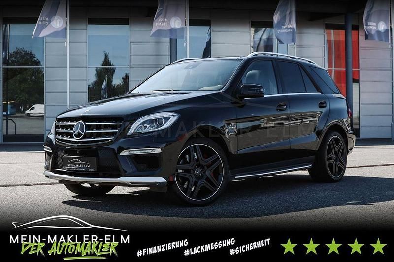 Schwarz Gebraucht 2014 Mercedes ML63 AMG AMG SUV | 34.400 € (Fairer Preis) - Bild 1/4