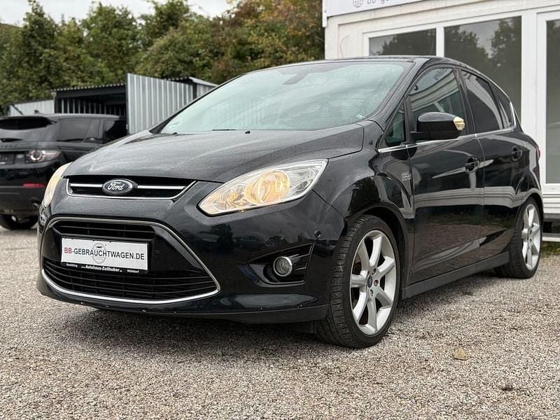 Schwarz Gebraucht 2011 Ford C-MAX Titanium Van / Kleinbus | 2.990 € (Superpreis) - Bild 1/4