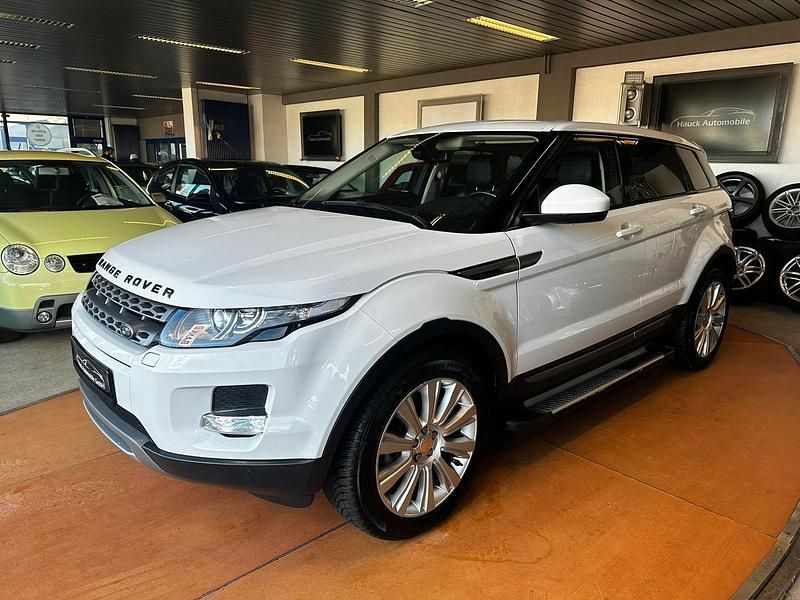 Weiß Gebraucht 2014 Land Rover Range Rover evoque SUV | 15.490 € (Fairer Preis) - Bild 1/3