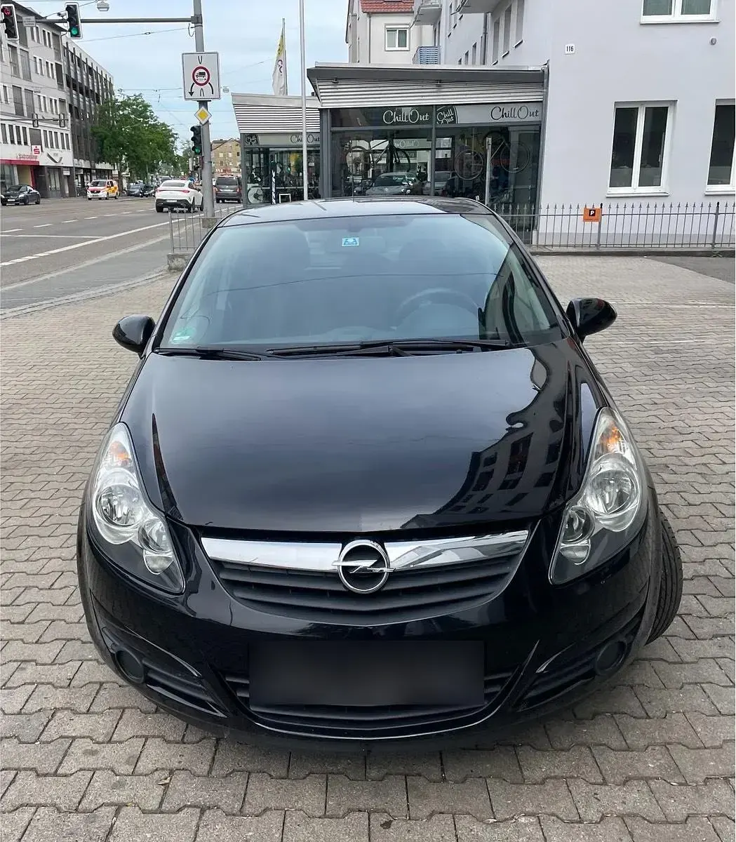 Gebraucht Opel Corsa 87 PS (63 kW) 2011 Schwarz Kleinwagen