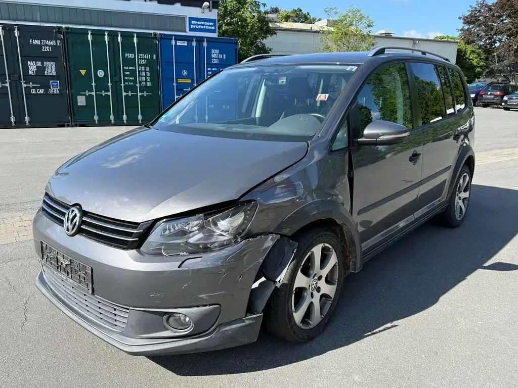 Gebraucht VW Touran Cross 140 PS (102 kW) 2011 Grau Van / Kleinbus