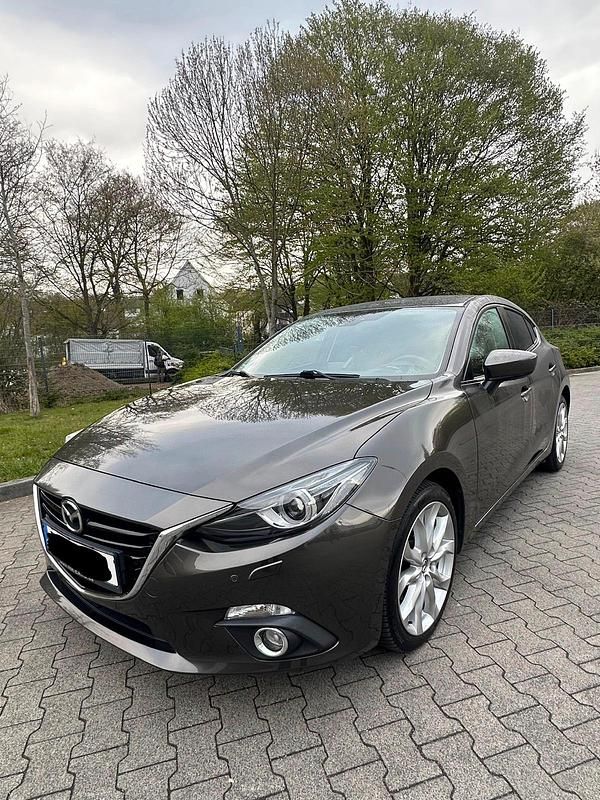 Usata Mazda 3 150 CV (110 kW) 2014 Marrone Berlina