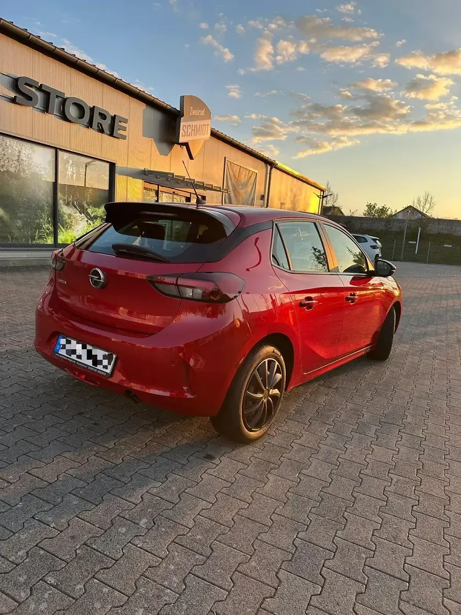 Gebraucht Opel Corsa 101 PS (74 kW) 2020 Rot Kleinwagen