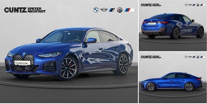 M portimao blau Gebraucht 2022 BMW 420 Gran Coupé Performance Coupé | 42.880 € (Etwas zu teuer) - Bild 1/4