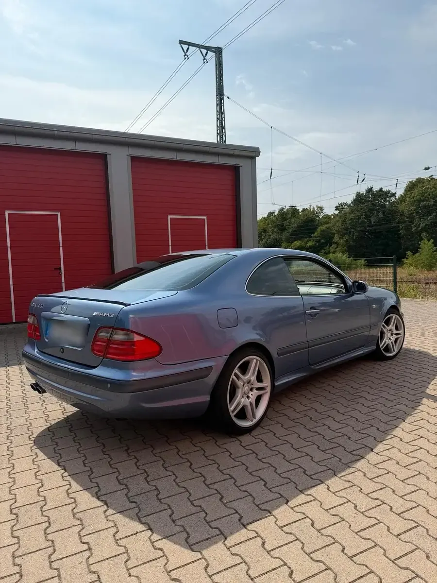 Gebraucht Mercedes CLK320 AMG 218 PS (160 kW) 1998 Blau Coupé
