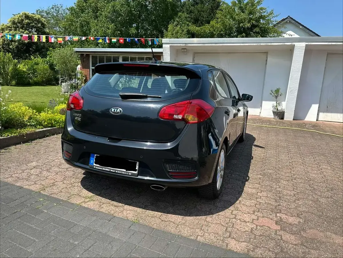 Gebraucht Kia Ceed Vision 99 PS (72 kW) 2016 Schwarz Kleinwagen