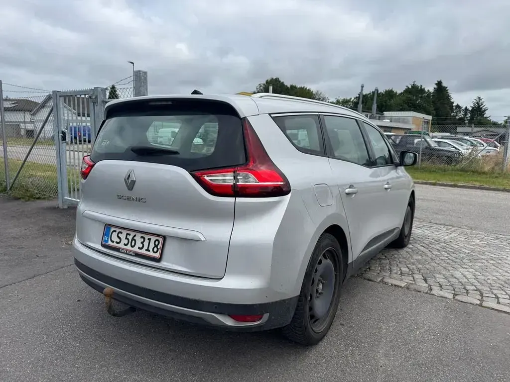 Gebraucht Renault Grand Scénic IV LIMITED 120 PS (88 kW) 2019 Silber Van / Kleinbus