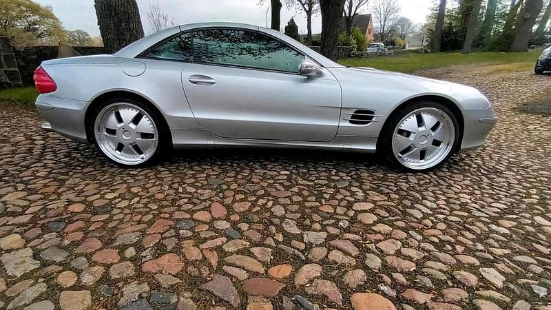 Gebraucht Mercedes SL500 305 PS (224 kW) 2001 Silber Cabrio