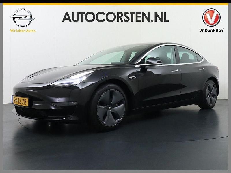 Schwarz Gebraucht 2019 Tesla Model 3 Long Range Limousine | 24.294 € (Fairer Preis) - Bild 1/4