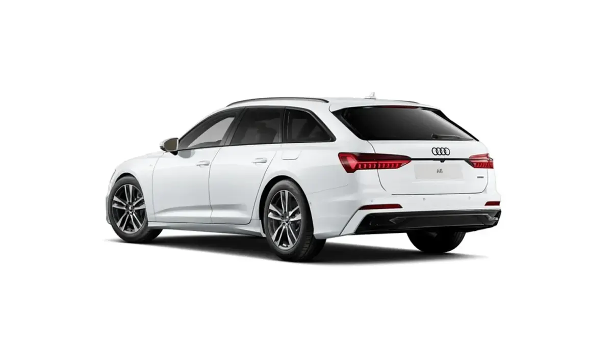 Gebraucht Audi A6 Design 299 PS (219 kW) 2025 Gletscherweiß metallic Kombi