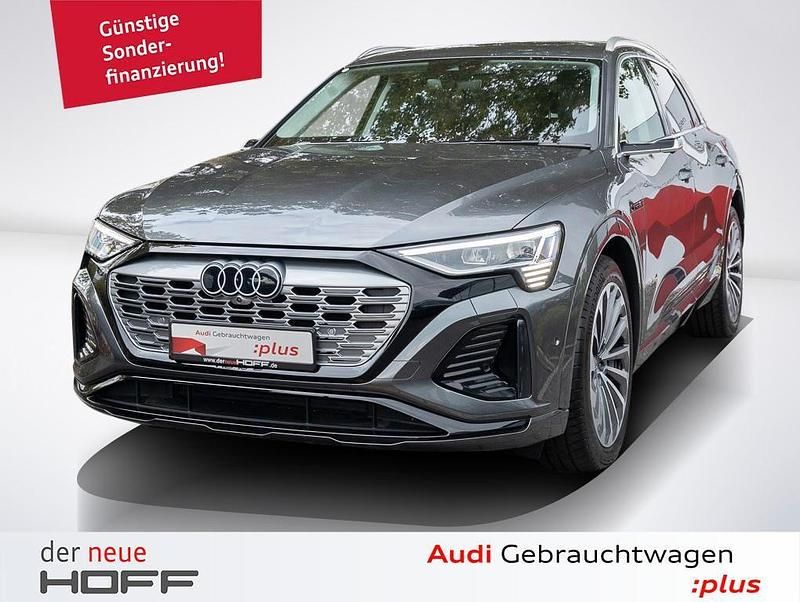 Daytonagrau perleffekt Gebraucht 2023 Audi Q8 e-tron S-Line SUV | 57.475 € (Guter Preis) - Bild 1/4