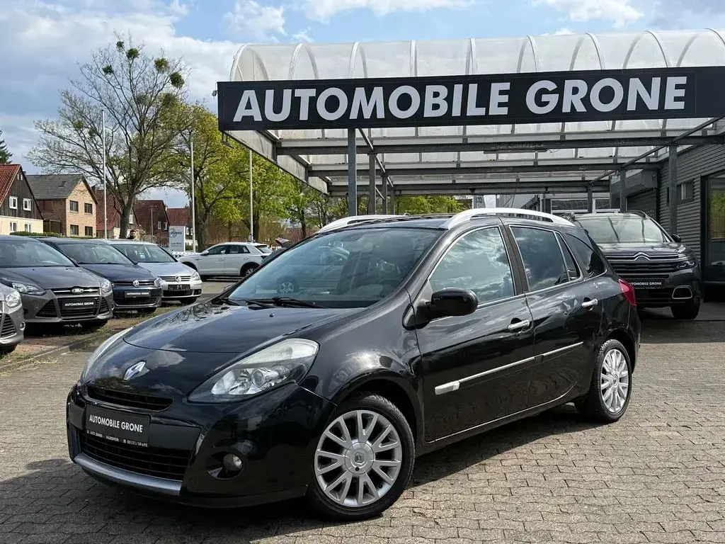 Gebraucht Renault Clio Dynamique 101 PS (74 kW) 2009 Schwarz Limousine