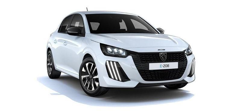 Gebraucht Peugeot e-208 Style 100 kW (136 PS) 2025 Lack weiss banquise/typ aussen Kleinwagen