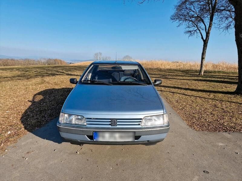 Blau Gebraucht 1991 Peugeot 405 Limousine | 2.800 € - Bild 1/4