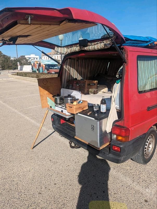 Gebraucht VW Transporter 102 PS (75 kW) 2003 Rot Van