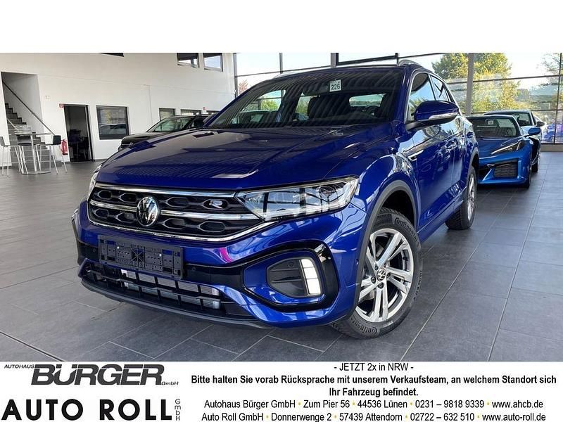 Blau Gebraucht 2025 VW T-Roc R-line SUV | 32.970 € (Superpreis) - Bild 1/4