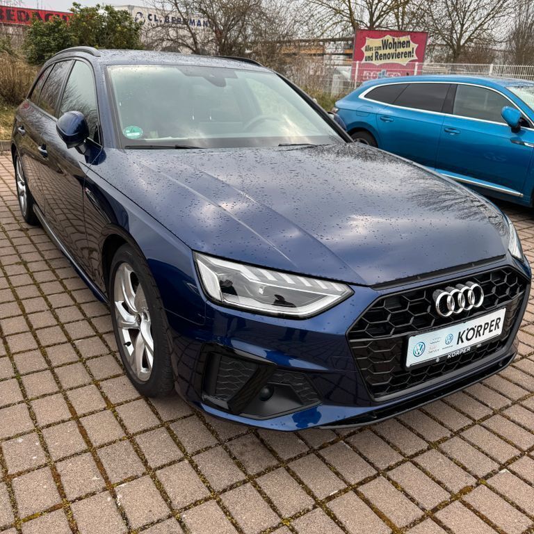 Gebraucht Audi A4 S-Line 204 PS (150 kW) 2021 Blau Kombi