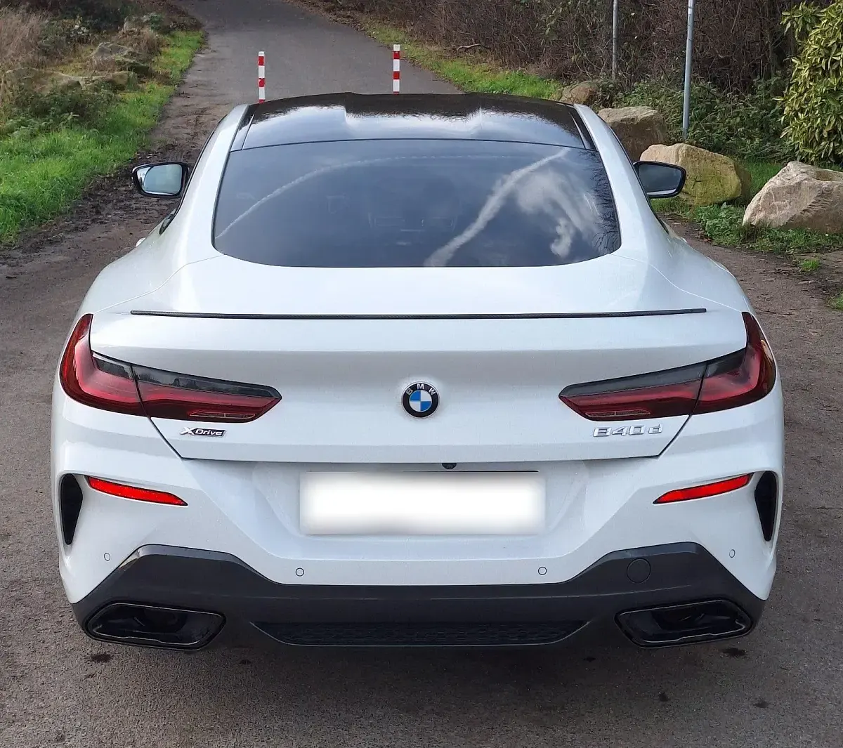 Gebraucht BMW 840 M Performance 379 PS (278 kW) 2018 Weiß Coupé