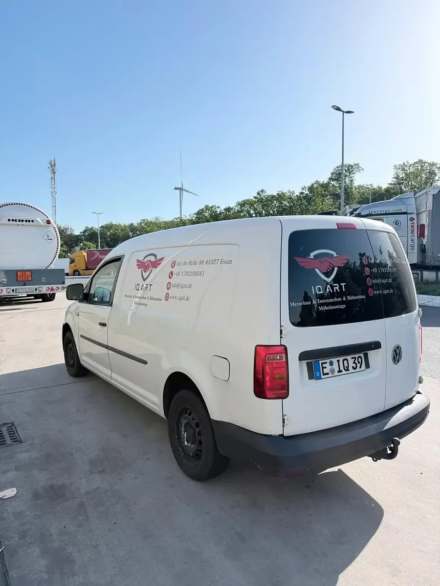 Gebraucht VW Caddy 102 PS (75 kW) 2016 Weiß Van / Kleinbus