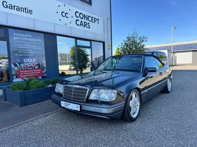 Schwarz Gebraucht 1994 Mercedes E320 Sportline Cabrio | 19.999 € - Bild 1/4