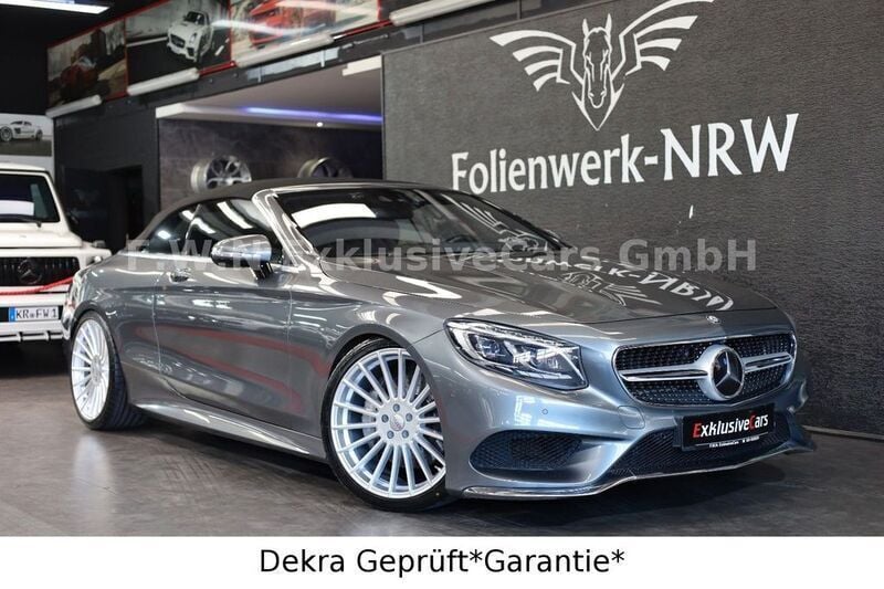Selenitgrau metalliclack Gebraucht 2016 Mercedes S63 AMG AMG Cabrio | 69.970 € - Bild 1/4