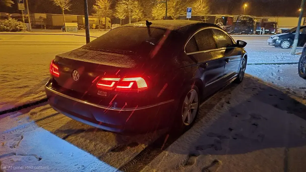 Usata VW CC 150 CV (110 kW) 2016 Blu Berlina
