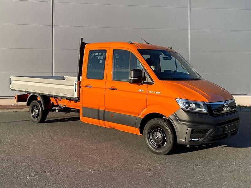 Neu MAN TGE 177 PS (130 kW) 2025 Orange Van