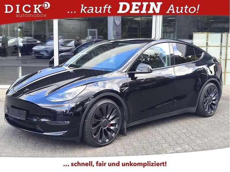 Schwarz Gebraucht 2023 Tesla Model Y SUV | 36.950 € (Guter Preis) - Bild 1/4