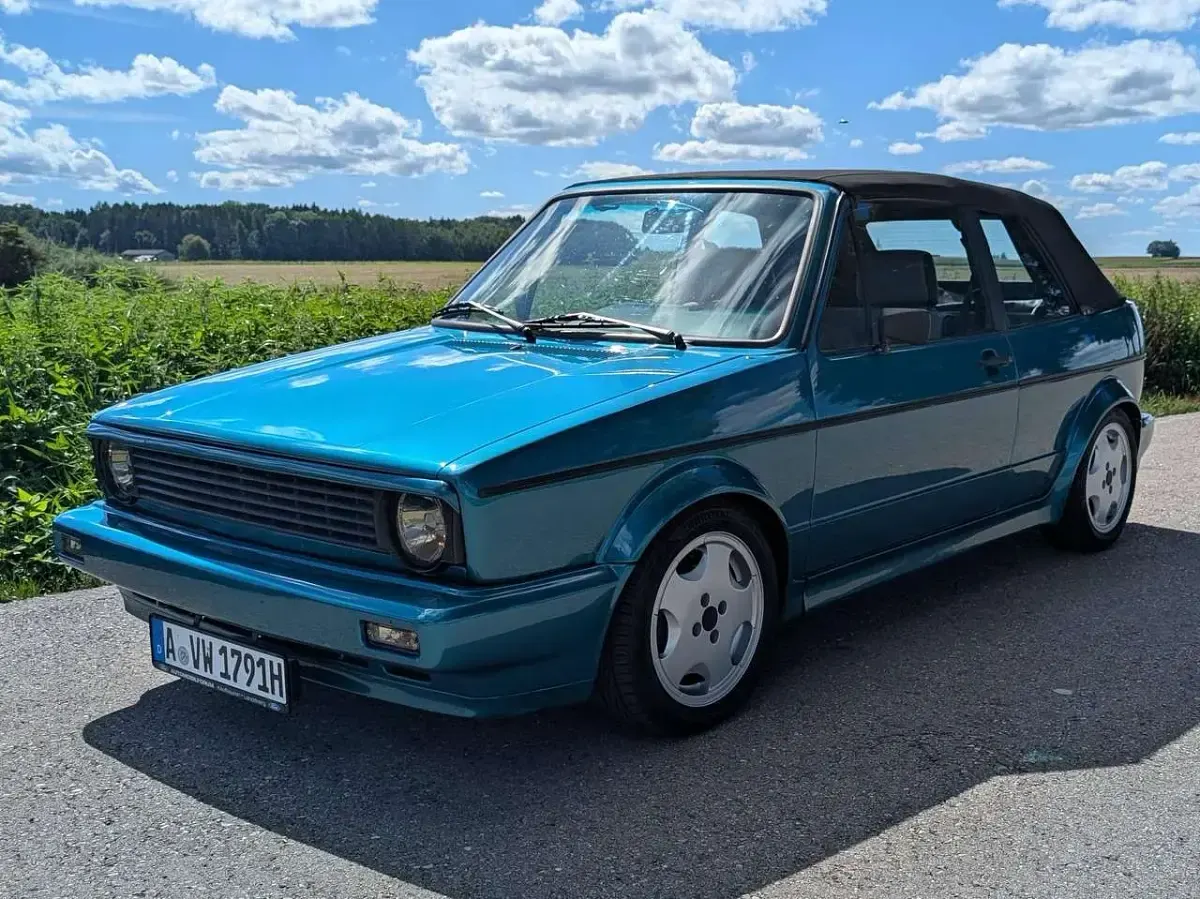 Gebraucht VW Golf Cabriolet 98 PS (72 kW) 1991 Blau Cabrio