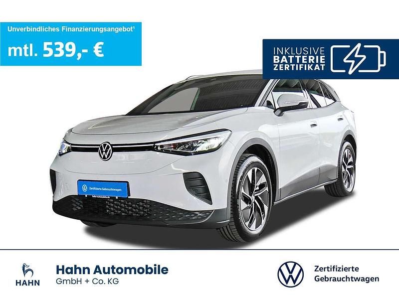 Gletscherweiß metallic Gebraucht 2024 VW ID.4 Pro SUV | 35.999 € - Bild 1/3