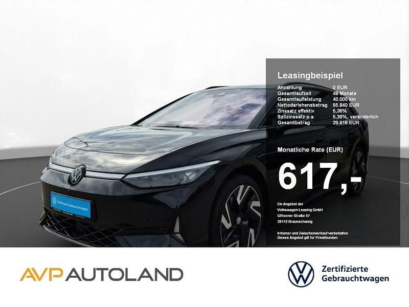 Grenadillschwarz Gebraucht 2025 VW ID.7 GTX Limousine | 55.840 € - Bild 1/4