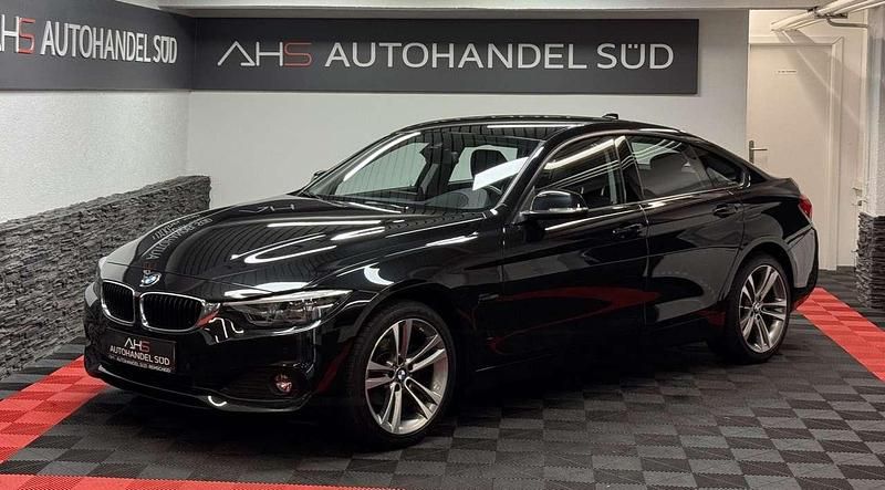 Black sapphire metallic Gebraucht 2020 BMW 420 Limousine | 23.999 € (Superpreis) - Bild 1/4