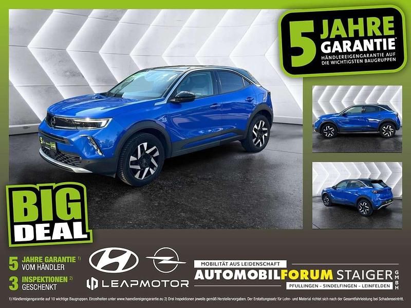 Gebraucht Opel Mokka Elegance 101 PS (74 kW) 2022 Perl blau/voltaik blau SUV