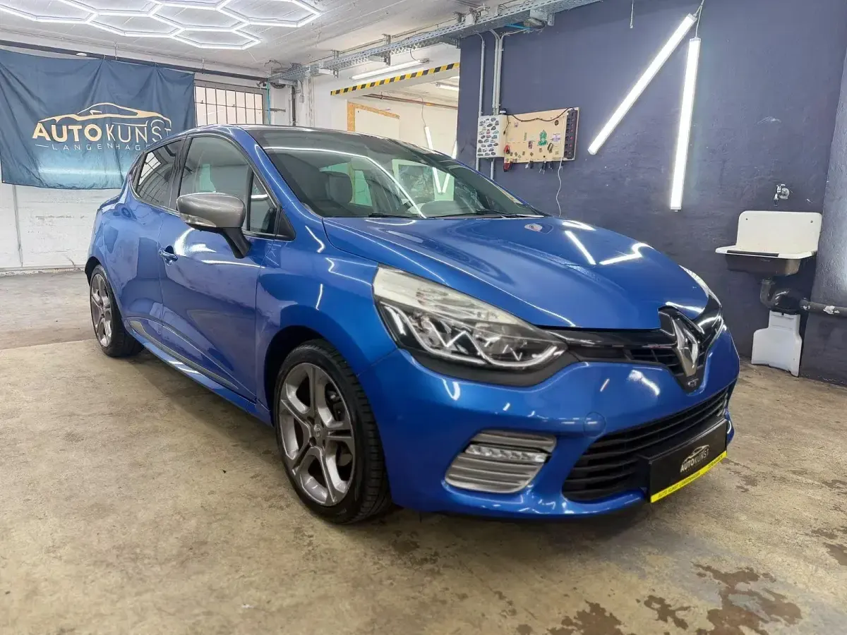 Gebraucht Renault Clio IV GT 118 PS (86 kW) 2015 Blau Kleinwagen