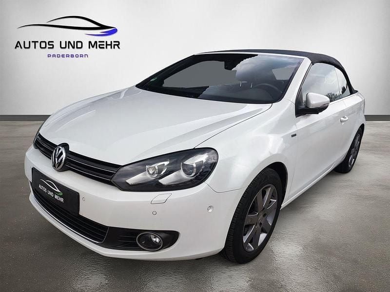 Gebraucht VW Golf Cabriolet Life 140 PS (102 kW) 2013 Weiß Cabrio