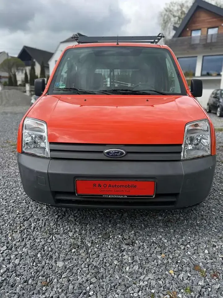 Gebraucht Ford Transit Connect 75 PS (55 kW) 2007 Orange Van / Kleinbus