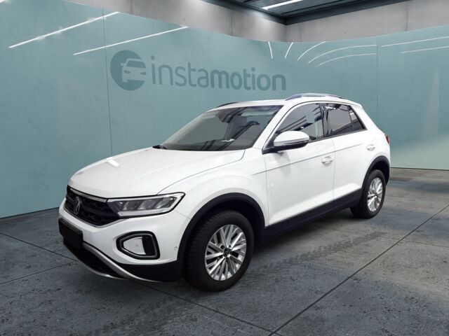 Weiß Gebraucht 2024 VW T-Roc Life SUV | 22.250 € (Guter Preis) - Bild 1/2