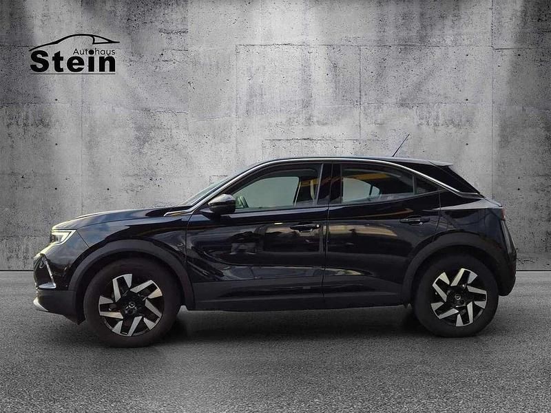 Gebraucht Opel Mokka-e Elegance 100 kW (136 PS) 2022 Diamant schwarz/karbon schwarz (metallic) SUV