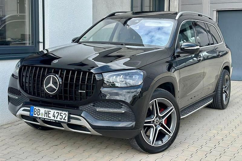 Schwarz Gebraucht 2020 Mercedes GLS350 AMG SUV | 65.998 € (Etwas zu teuer) - Bild 1/4