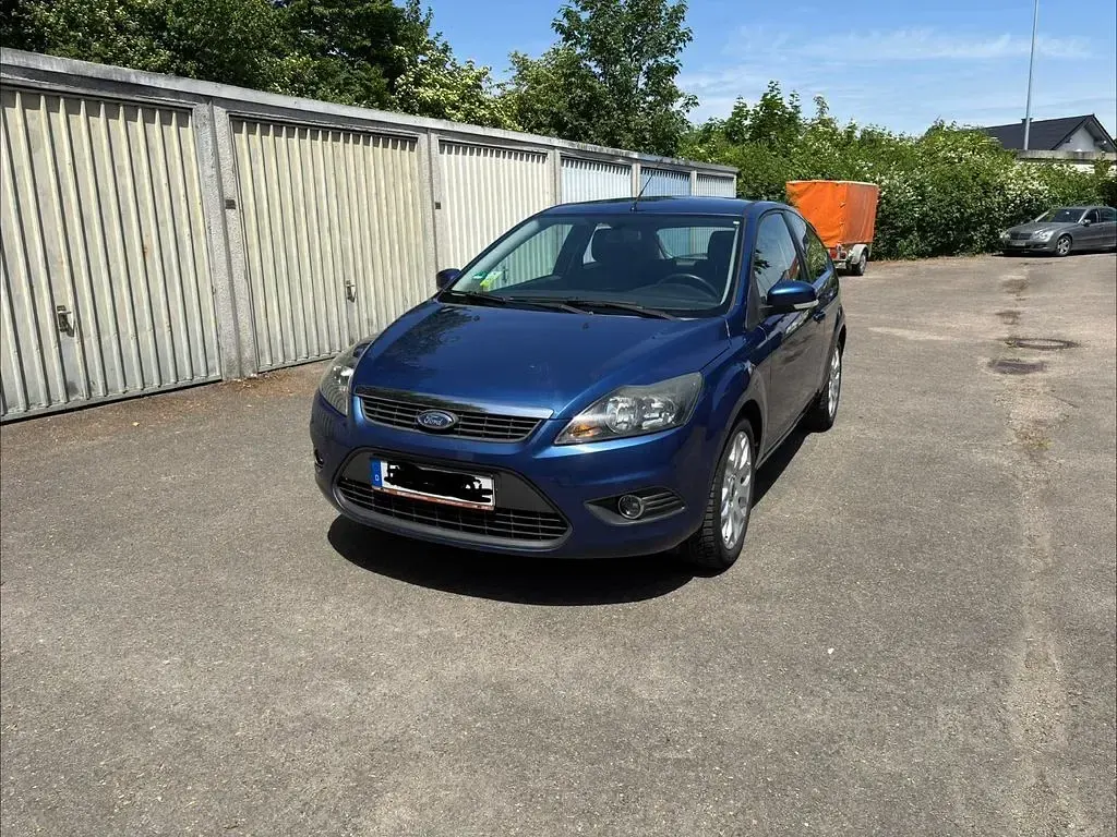 Gebraucht Ford Focus 101 PS (74 kW) 2008 Blau Limousine