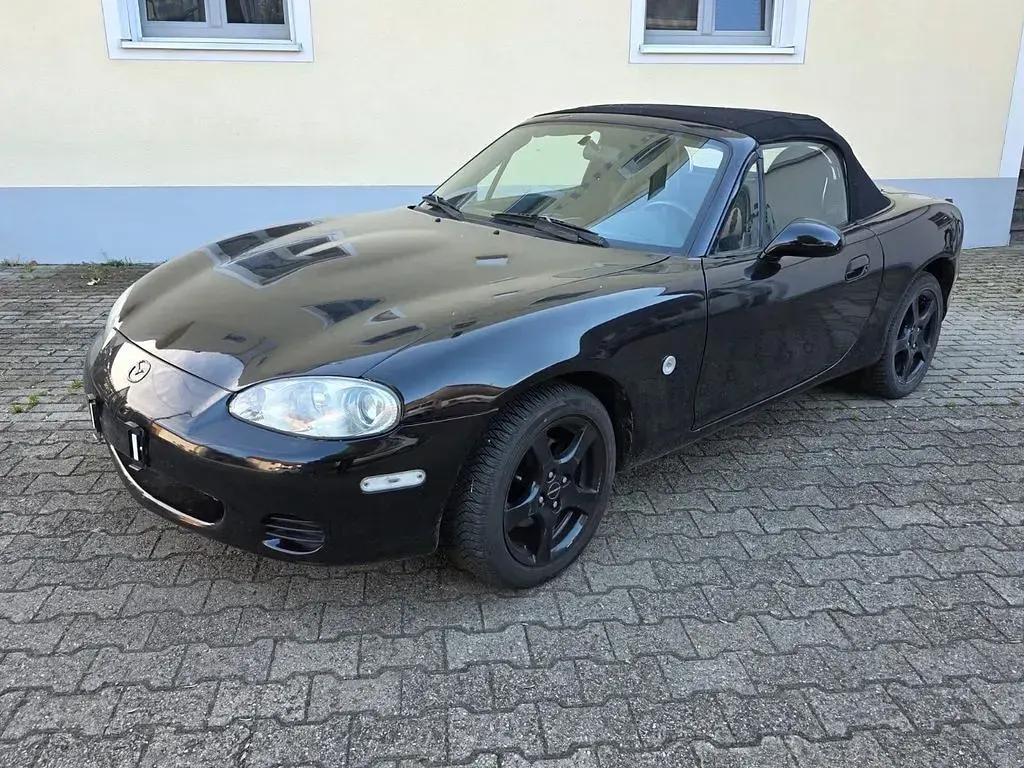 Gebraucht Mazda MX5 110 PS (80 kW) 2004 Schwarz Cabrio